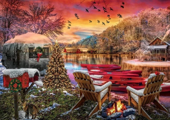 Art Puzzle Karavan Kampı 2000 Parça  Puzzle 5472 - Resim 2