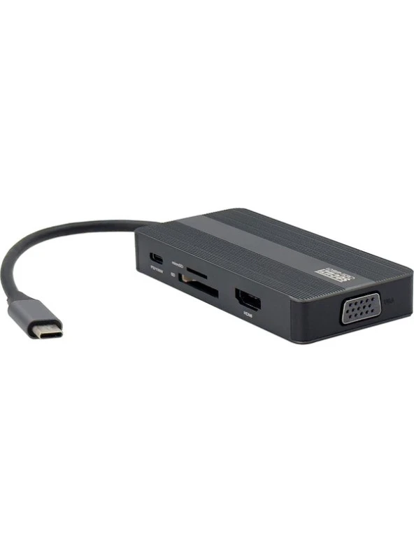 Secuzi 8in1 Type-C Docking Station / Hub ürün görseli 1