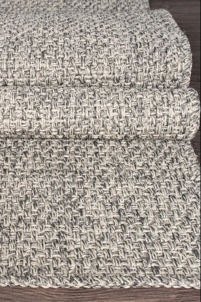 Rusticana 3103 Naturel Jüt Halı Modern Örme Kilim - Resim 3