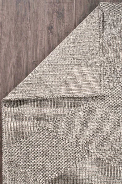 Rusticana 3104 Naturel Jüt Halı Modern Örme Kilim - Resim 4