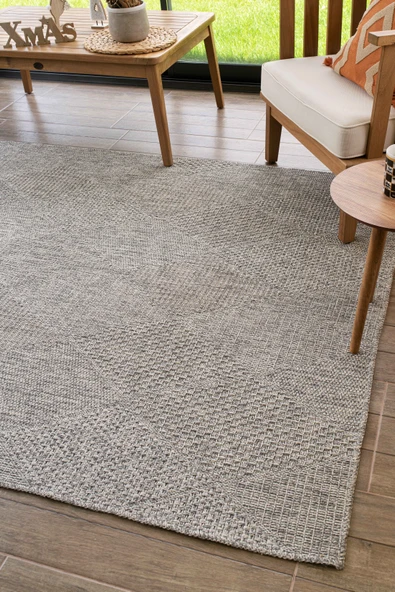 Rusticana 3104 Naturel Jüt Halı Modern Örme Kilim ürün görseli 1
