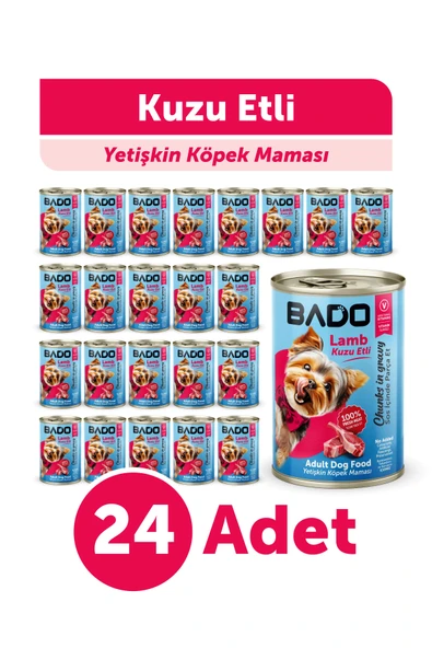 Bado Yetişkin Yaş Köpek Maması Kuzu Etli 400Gr 24'lü ürün görseli 1