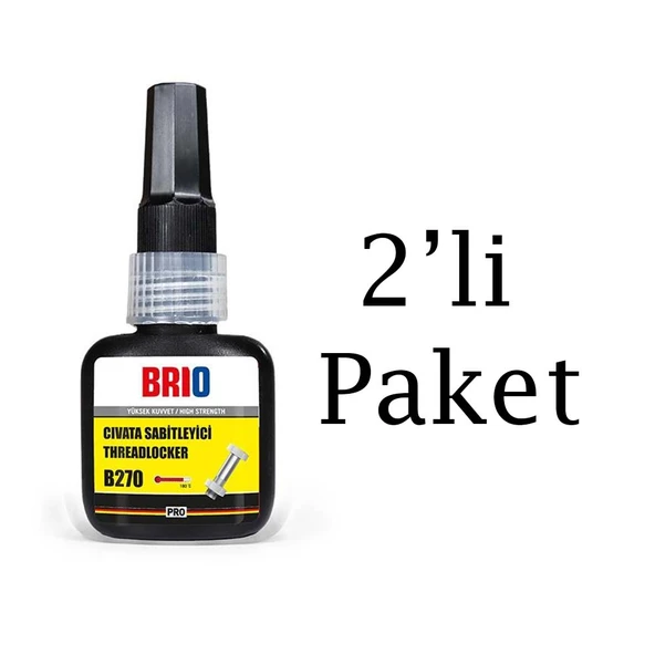 Brio Civata Sabitleyici Yüksek Kuvvet 15 Ml 2'li Paket ürün görseli 1
