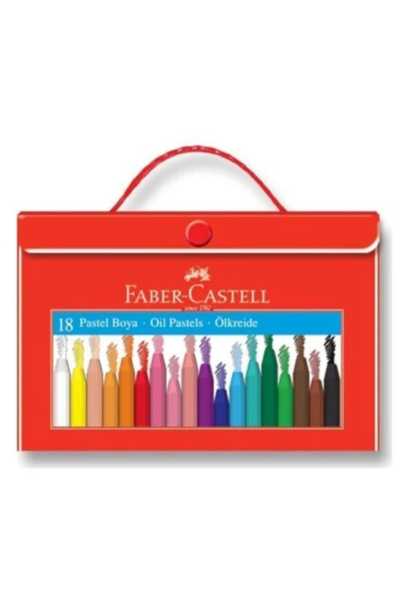 Faber Castell Pastel Boya 18 Renk ürün görseli 1