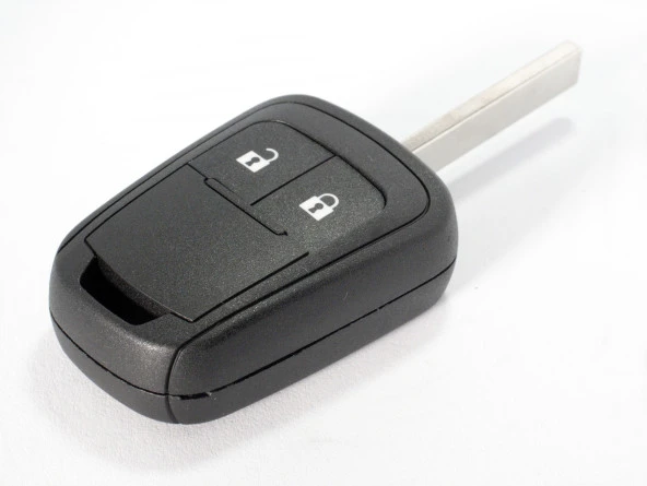Chevrolet Cruze Uyumlu Sustasız Anahtar Kabı Kumanda Kabı Oto Anahtarlık Logolu 2 Tuşlu ürün görseli 1