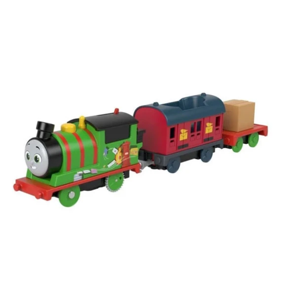 Thomas ve Arkadaşları Büyük Tekli Tren Percy'S Mail Delivery HFX97-HMK04 ürün görseli 1