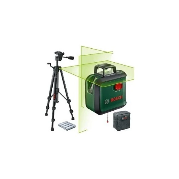 Bosch Advanced Level 360 Çapraz Çizgi Lazeri - 0603663B07 ürün görseli 1