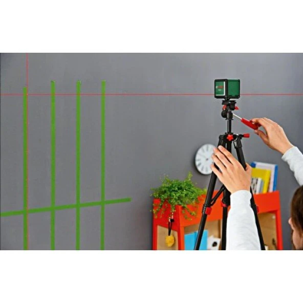 Bosch Quigo Plus Çapraz Çizgi Hizalama Lazeri - Resim 2
