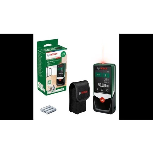Bosch Advanceddistance 50C Dijital Lazerli Uzaklık Ölçer ürün görseli 1