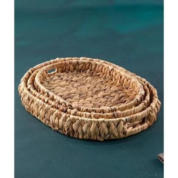 ACAR 3 LÜ OVAL HASIR TEPSİ ürün görseli 1
