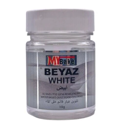 MY BAKE SU BAZLI BEYAZ GIDA RENKLENDİRİCİ 10 GR ürün görseli 1