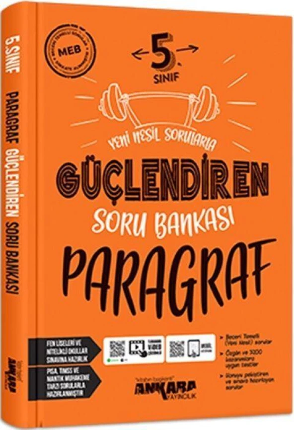 5. Sınıf Paragraf Güçlendiren Soru Bankası Ankara Yayıncılık ürün görseli 1