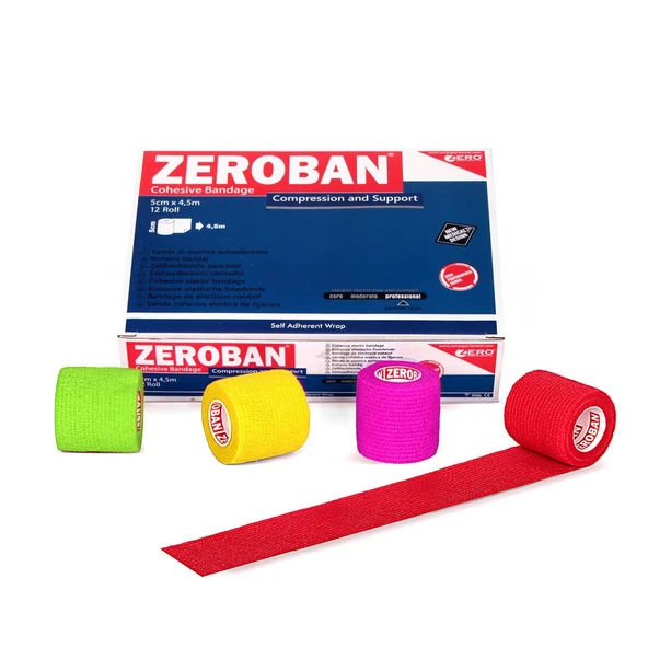 Zeroban 5cm X 4,5M Red - Resim 5