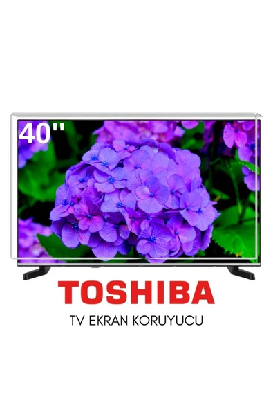 Toshiba Uyumlu 40" inç 140 Ekran Tv Koruyucu Kırılmaz Paneli ürün görseli 1