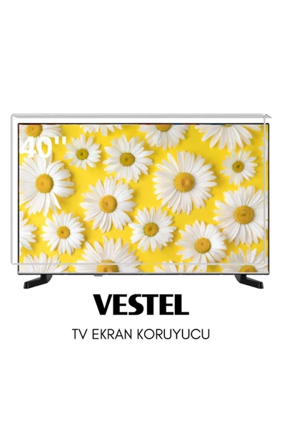 Vestel Uyumlu 40" Inç 102 Ekran Tv Koruyucu Kırılmaz Paneli ürün görseli 1