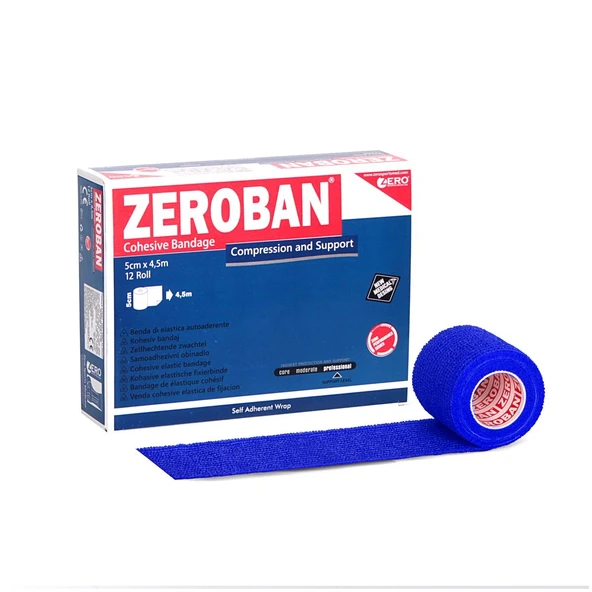 Zeroban 5cm x 4,5m Blue - Resim 3