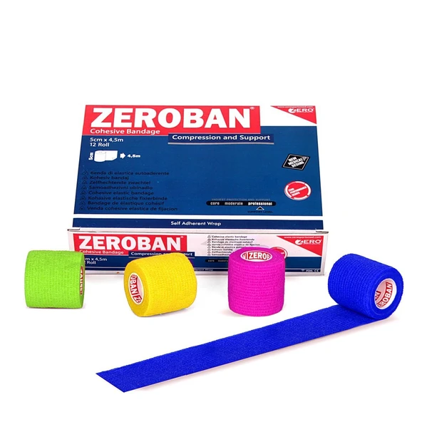 Zeroban 5cm x 4,5m Blue - Resim 5