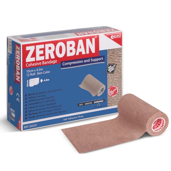 Zeroban Ten 10cm x 4,5m Coban Bandaj ürün görseli 1