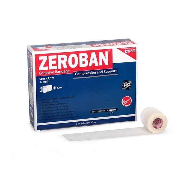 Zeroban 5cm x 4,5m White - Resim 3