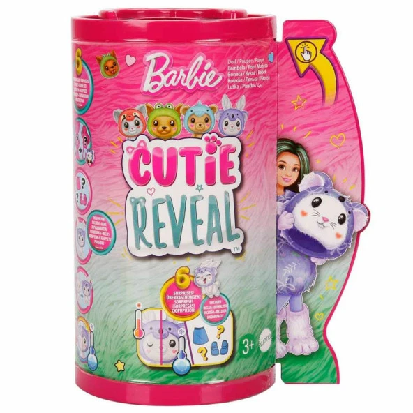 Barbie Chelsea Cutie Reveal Şirin Kostümler Serisi Rabbit In Koala HRK27-HRK31 ürün görseli 1