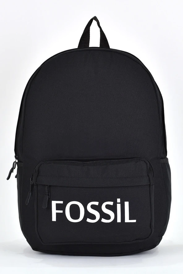 Fossil Unisex Çok Gözlü Günlük Seyahat Okul Sırt Çantası Siyah 9504 ürün görseli 1