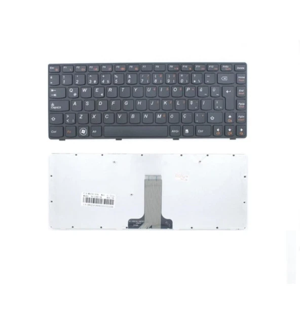 25201940 Notebook Klavyesi Tuş Takımı, Siyah TR ürün görseli 1