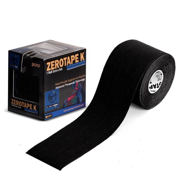 Zerotape K  Siyah 5cm x 5m ürün görseli 1