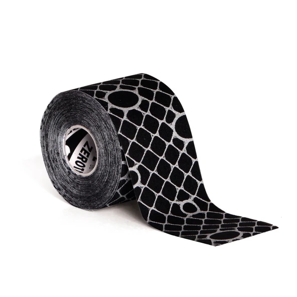 Zerotape K Smart Black/Silver 5cm x 5m - Resim 2