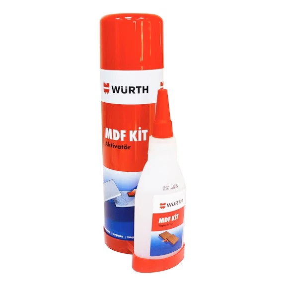 WÜRTH MDF KİT 2 KOMP.HIZLI YAPIŞTRCI-100-500ML ürün görseli 1