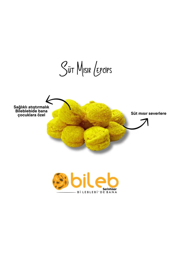Süt Mısırlı Cips Leblebi 200 gr - Resim 3
