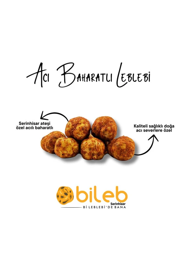 Leblebi Acı Baharatlı Leblebi 1 Kg ürün görseli 1