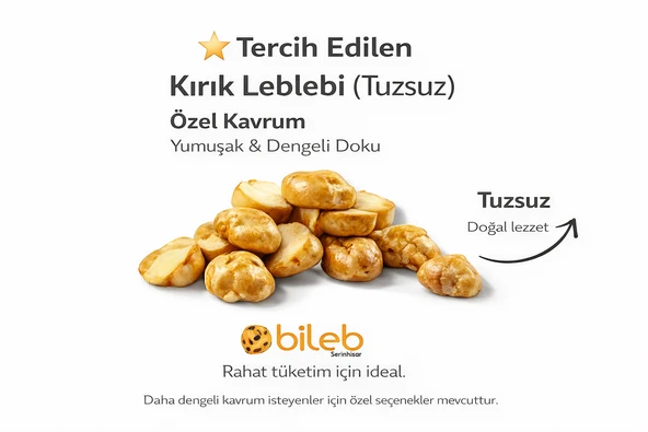 Leblebi Kırık 1 KG (Tuzsuz) - Resim 3