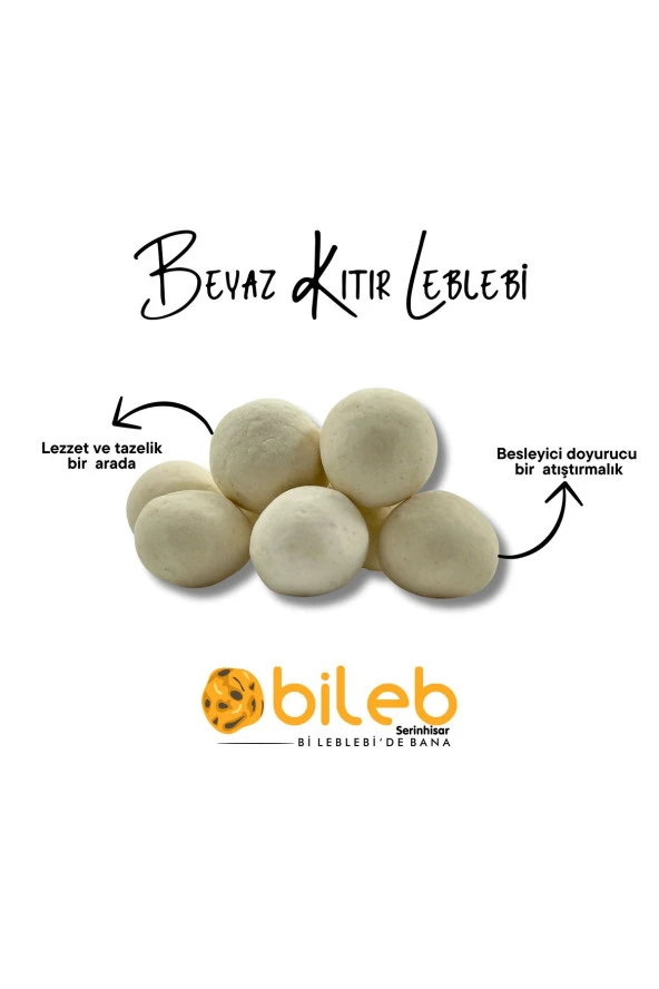 Beyaz Kıtır Leblebi 1 Kg ürün görseli 1