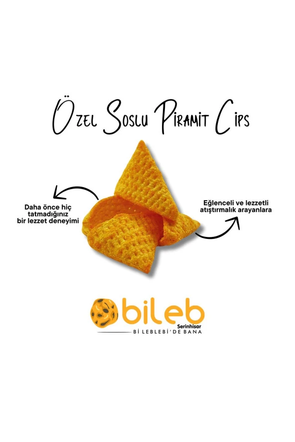 Piramit Cips Özel Soslu (200 GR) ürün görseli 1