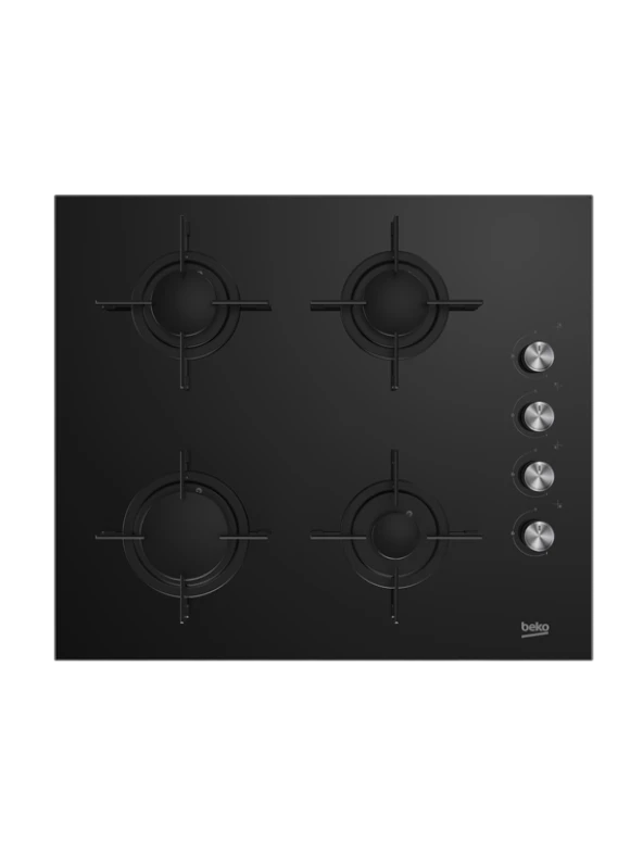 Beko BSTOC 826 S Siyah Cam Set Üstü Ocak ürün görseli 1
