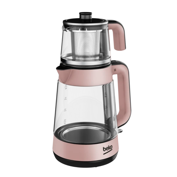 Beko CM 5964 R Floral Rose Gold 1900 W Cam Demlikli Çay Makinesi ürün görseli 1