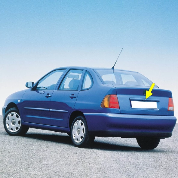 VW Polo Classic Sedan 1996-2002 Bagaj Kapağı Açma Düğmesi 1H6827571E ürün görseli 1