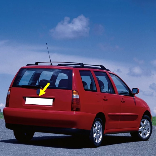 VW Polo Classic Variant 1996-2002 Bagaj Kapağı Açma Düğmesi 1H6827571E ürün görseli 1