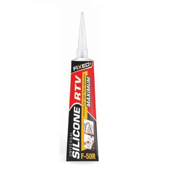 SGS Sıvı Conta Yüksek Isı Silikonu Kırmızı 50 gr ürün görseli 1