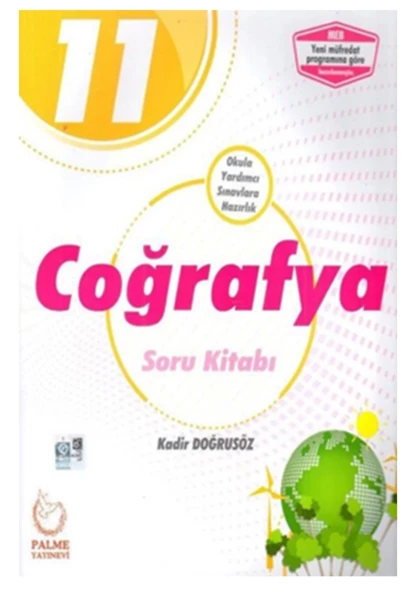 Palme Yayıncılık 11. Sınıf Coğrafya Soru Kitabı Yeni ürün görseli 1