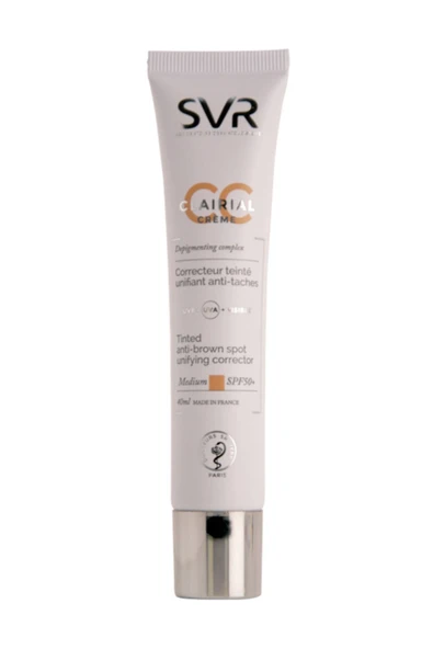 SVR Clairial CC Cream SPF50+ Medium 40 ml ürün görseli 1