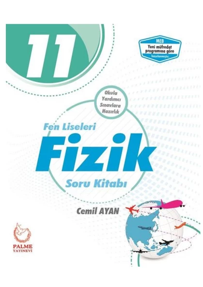 Palme Yayıncılık 11. Sınıf Fen Liseleri Fizik Soru Kitabı Yeni ürün görseli 1