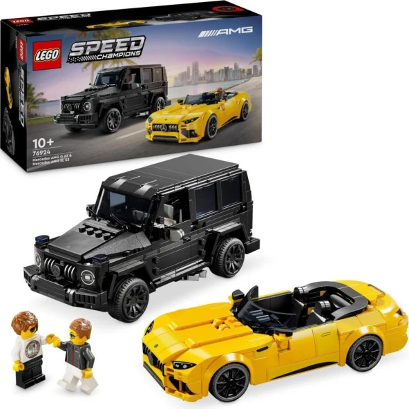 LEGO® Speed Champions Mercedes-AMG G 63 ve Mercedes-AMG SL 63 76924 ürün görseli 1