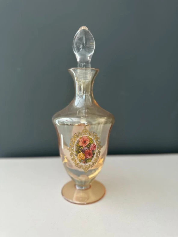 DECORİUM VAZO ROMANTİCA BAL M06554 TEKLİ ürün görseli 1