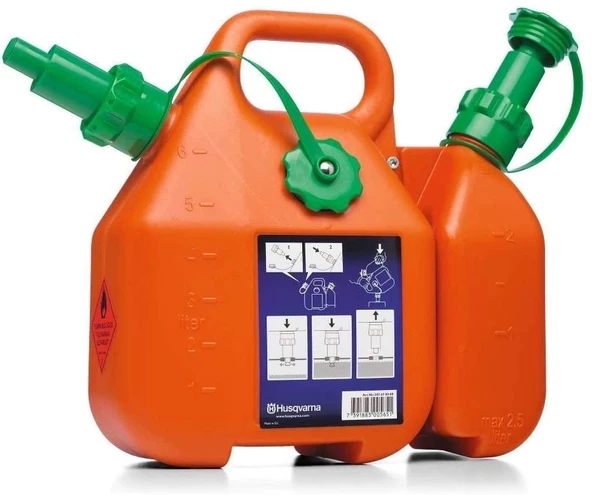 Husqvarna H505698000 Benzin Ve Yağ Yakıt Bidonu 6+2.5Lt ürün görseli 1