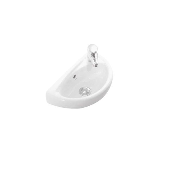 Creavit TP040 Oval Lavabo 23X40 cm Beyaz ürün görseli 1