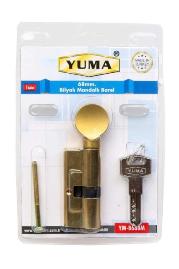 YUMA 68 MM BİLYALI MANDALLI BAREL B68BM ürün görseli 1