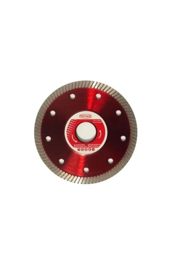 TOMAX HASSAS SERAMİK FAYANS KESİCİ (İNCE) 115X1.3X22 ürün görseli 1