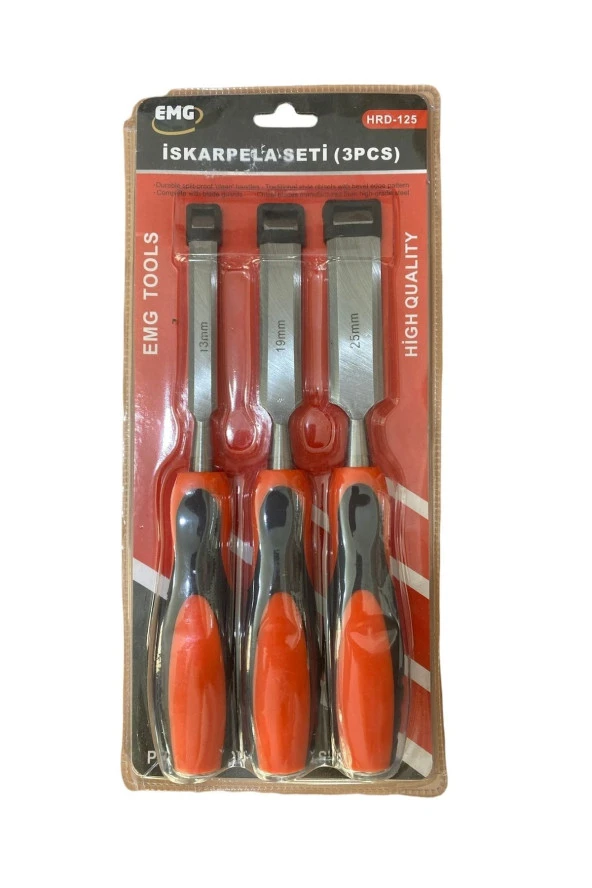 ISKARPELA SET 13MM - 19MM - 25MM ürün görseli 1