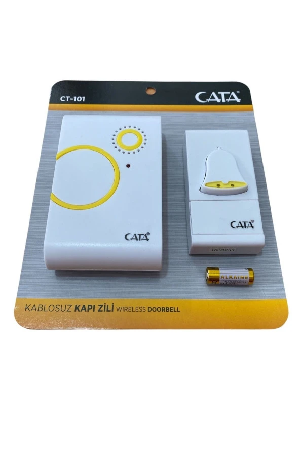 KAPI ZİLİ KABLOSUZ WİRELESS CATA ürün görseli 1